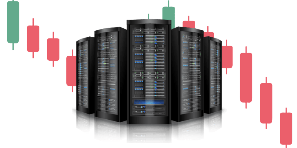 a group of black servers